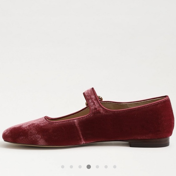 NWT Sam Edelman Michaela Mary Jane Flat in Raspberry - Picture 5 of 9